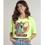 Blusa-Feminina-Cropped-Ampla-Ze-Carioca-Manga-Curta-Decote-Redondo-Verde-Neon-9734511-Verde_Neon_1