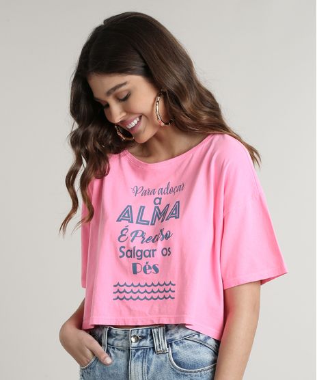Blusa-Feminina-Cropped-Ampla--Adocar-a-alma--Manga-Curta-Decote-Redondo-Rosa-9715780-Rosa_1