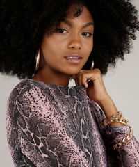 Blusa-Feminina-Estampada-Animal-Print-Cobra-em-Tule-Manga-Longa-Decote-Redondo-Rosa-9696183-Rosa_4