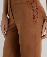 Calca-Flare-em-Suede-Caramelo-8466368-Caramelo_4 Calca-Flare-em-Suede-Caramelo-8466368-Caramelo_4