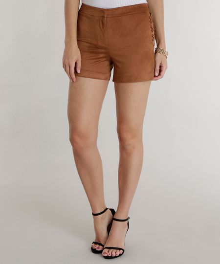 Short-em-Suede-Caramelo-8466377-Caramelo_1 Short-em-Suede-Caramelo-8466377-Caramelo_1