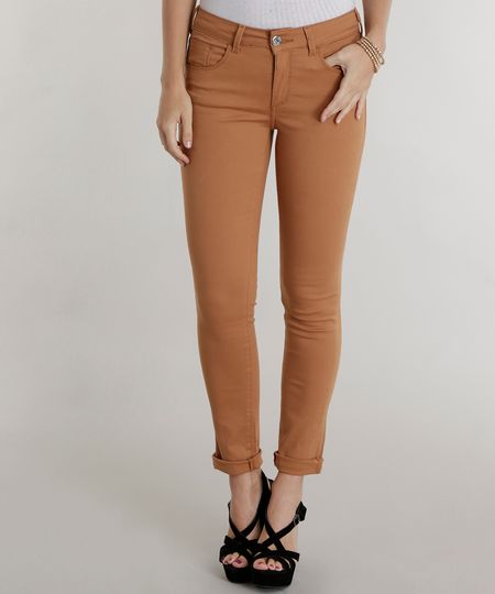 Calca-Skinny-Caramelo-8506935-Caramelo_1