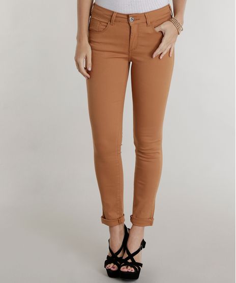 Calca-Skinny-Caramelo-8506935-Caramelo_1