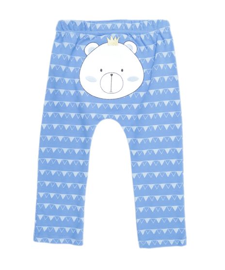 Calca-Estampada-Urso-em-Algodao---Sustentavel-Azul-8462202-Azul_1