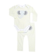 Body-Estampado-Elefante-em-Algodao---Sustentavel-Amarelo-Claro-8461082-Amarelo_Claro_3
