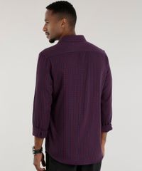Camisa-Slim-Estampada-Xadrez-Vinho-8443146-Vinho_2