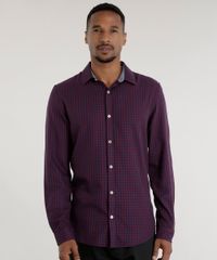 Camisa-Slim-Estampada-Xadrez-Vinho-8443146-Vinho_5