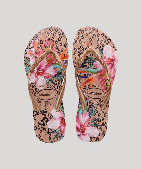 Chinelo-Feminino-Havaianas-Slim-Metalizado-Estampado-Animal-Print-Onca-e-Floral-Rose-9699335-Rose_1