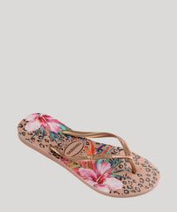 Chinelo-Feminino-Havaianas-Slim-Metalizado-Estampado-Animal-Print-Onca-e-Floral-Rose-9699335-Rose_2