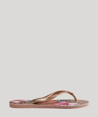 Chinelo-Feminino-Havaianas-Slim-Metalizado-Estampado-Animal-Print-Onca-e-Floral-Rose-9699335-Rose_3