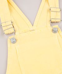 Jardineira-de-Sarja-Infantil-com-Bolsos-Amarela-9744695-Amarelo_3