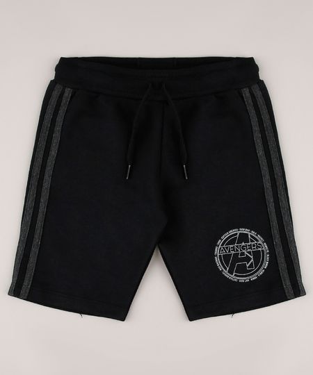 Bermuda-Infantil-Os-Vingadores-em-Moletom-com-Faixas-Laterais-Preta-9734424-Preto_1 Bermuda-Infantil-Os-Vingadores-em-Moletom-com-Faixas-Laterais-Preta-9734424-Preto_1