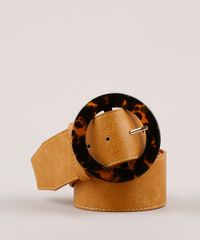 Cinto-Feminino-com-Fivela-Redonda--Mostarda-9641045-Mostarda_4
