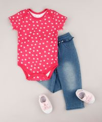 Body-Infantil-Estampado-Floral-Manga-Curta-Rosa-Escuro-9602180-Rosa_Escuro_3