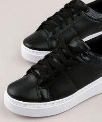 Tenis-Feminino-Oneself-Flatform-com-Recortes-Texturizados-Cobra-Preto-9726089-Preto_2