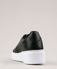 Tenis-Feminino-Oneself-Flatform-com-Recortes-Texturizados-Cobra-Preto-9726089-Preto_3