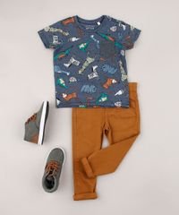 Camiseta-Infantil-Estampada-de-Bichos-com-Bolso-Manga-Curta-Azul-9765965-Azul_3