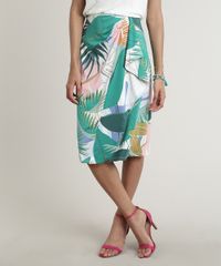 Saia-Feminina-Midi-Transpassada-Estampada-de-Folhagem-com-Babado-Off-White-9692349-Off_White_1