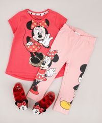 Calca-Legging-Infantil-Mickey-e-Minnie-Rosa-9742136-Rosa_3