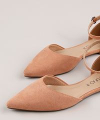 Sapatilha-Feminina-Via-Uno-Bico-Fino-Aberta-em-Suede-Bege-9686043-Bege_2