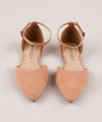 Sapatilha-Feminina-Via-Uno-Bico-Fino-Aberta-em-Suede-Bege-9686043-Bege_4