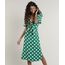 Vestido-Feminino-Midi-Estampado-de-Poa-com-No-Manga-Curta-Verde-9643842-Verde_1