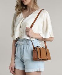 Bolsa-Feminina-Transversal-Pequena-com-Tiras-Caramelo-9381300-Caramelo_2