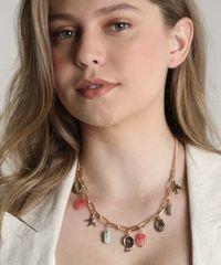 Colar-Feminino-com-Pingentes-Maritimos-Dourado-9650262-Dourado_2