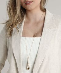 Colar-Feminino-Longo-com-Pingente-de-Gota-Dourado-9649999-Dourado_2