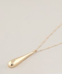 Colar-Feminino-Longo-com-Pingente-de-Gota-Dourado-9649999-Dourado_3