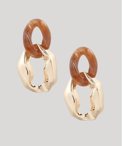 Brinco-Feminino-Corrente-Dourado-9650009-Dourado_1
