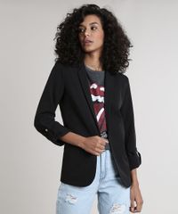 Blazer-Feminino-Acinturado-com-Martingale-Preto-9420530-Preto_1