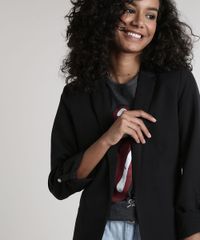 Blazer-Feminino-Acinturado-com-Martingale-Preto-9420530-Preto_4