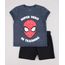 Conjunto-Infantil-Homem-Aranha-de-Camiseta-Manga-Curta-Azul---Bermuda-em-Moletom-Preta-9752865-Preto_1