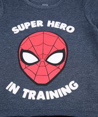 Conjunto-Infantil-Homem-Aranha-de-Camiseta-Manga-Curta-Azul---Bermuda-em-Moletom-Preta-9752865-Preto_4