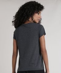 Blusa-Feminina-Vilas-Disney-Manga-Curta-Decote-Redondo-Cinza-Mescla-Escuro-9722786-Cinza_Mescla_Escuro_2