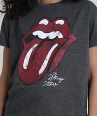 Blusa-Feminina-The-Rolling-Stones-Manga-Curta-Decote-Redondo-Cinza-Mescla-Escuro-9595974-Cinza_Mescla_Escuro_4