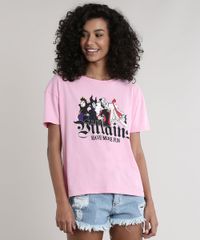 Blusa-Feminina-Vilas-Disney-Manga-Curta-Decote-Redondo-Rosa-Claro-9700804-Rosa_Claro_1