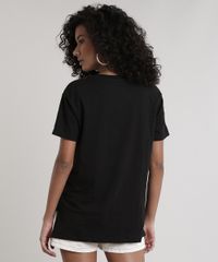 Blusa-Feminina-Lilo---Stitch--Ohana--Manga-Curta-Decote-Redondo-Preta-9700404-Preto_2