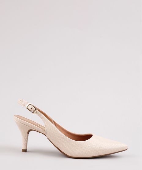 Scarpin-Feminino-Vizzano-Bico-Fino-Salto-Medio-Texturizado-Cobra-Bege-Claro-9668217-Bege_Claro_1