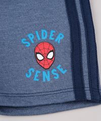 Bermuda-Infantil-Homem-Aranha-em-Moletom-com-Faixas-Laterais-Azul-9730345-Azul_4
