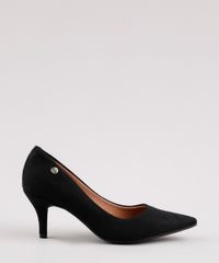 Scarpin-Feminino-Vizzano-Bico-Fino-Salto-Medio-em-Suede-Preto-9757352-Preto_1