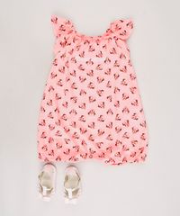 Macaquinho-Infantil-Minnie-Estampado-Manga-Curta-Rosa-Neon-9709043-Rosa_Neon_3