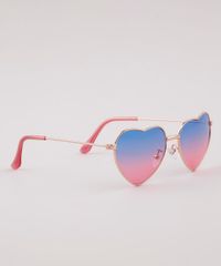 Oculos-de-Sol-Coracao-Infantil-Menina-Oneself--Rose-9825816-Rose_2