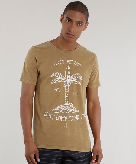 Camiseta--Lost-at-Sea--Kaki-8575061-Kaki_1 Camiseta--Lost-at-Sea--Kaki-8575061-Kaki_1