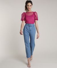Blusa-Feminina-Mindset-em-Tule-Manga-Bufante-Decote-Redondo-Pink-9837418-Pink_3