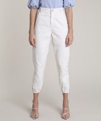Calca-de-Sarja-Feminina-Jogger-com-Bolsos-Off-White-9838414-Off_White_1