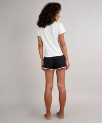 Pijama-Feminino--A-culpa-e-do-meu-signo--Manga-Curta--Cinza-Mescla-Claro-9603404-Cinza_Mescla_Claro_2