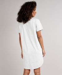 Camisola-Feminina-Mickey-Manga-Curta--Cinza-Mescla-Claro-9700500-Cinza_Mescla_Claro_2
