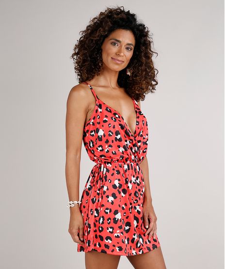 Saida-de-Praia-Feminina-Transpassada-Estampado-Animal-Print-Decote-V-Profundo-Alcas-Finas-Vermelho-9661432-Vermelho_1